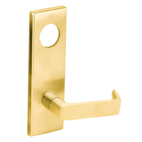 Lock Mortise Trim Set Bright Brass