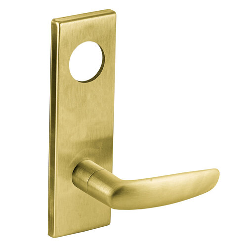 Lock Mortise Trim Set Satin Brass