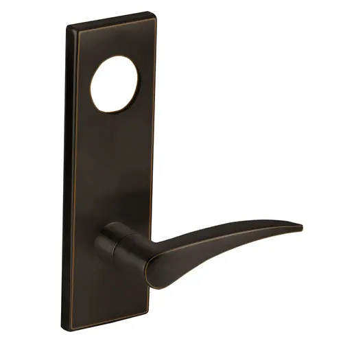 Lock Mortise Trim Set Aged Bronze