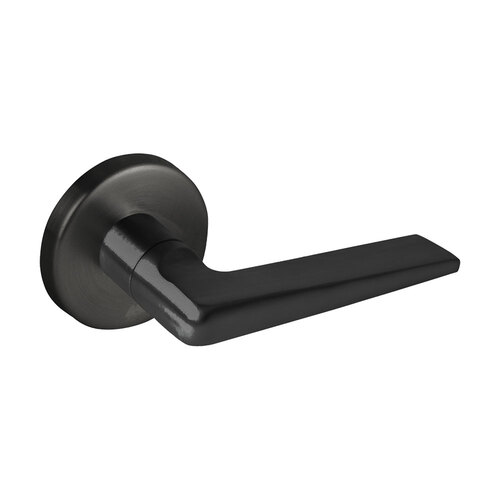 Lock Mortise Trim Set Flat Black Coated