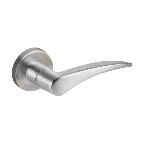 Trim Set with Right Hand 12 Lever A Rose for a L9010, L9070, L9080, or L9465 Bright Stainless Steel Finish