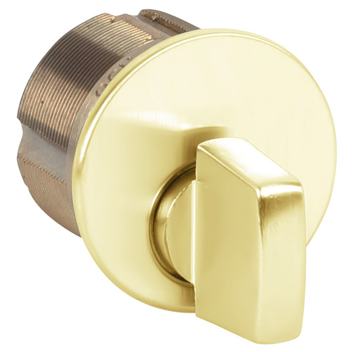 Mortise Cylinder Bright Brass