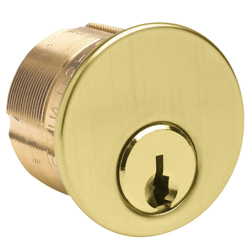 Mortise Cylinder Satin Brass