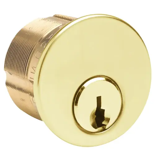 Mortise Cylinder Bright Brass