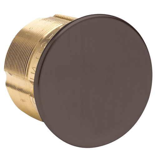 Mortise Cylinder Dark Oxidized Satin Bronze Oil Rubbed