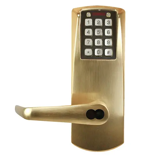 Pushbutton Lock Satin Brass