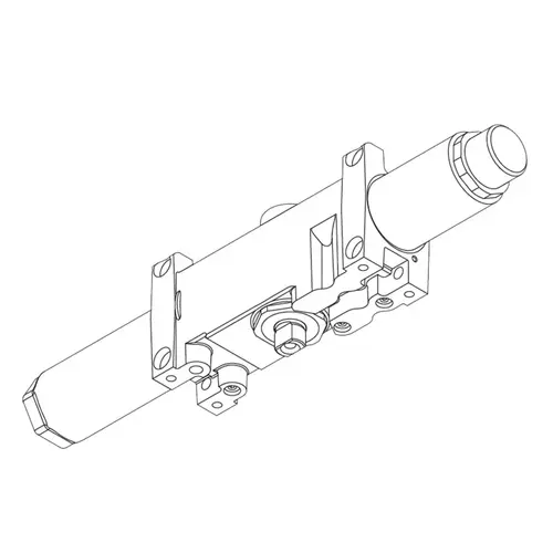 Door Closer Parts Aluminum Painted