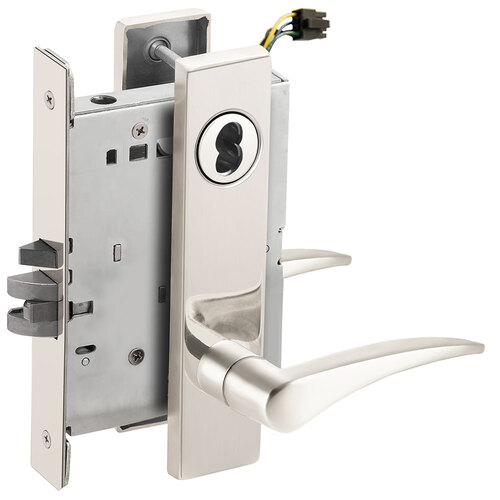 Lock Electric Mortise Lock Bright Chromium Plated