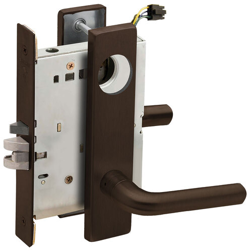 Lock Electric Mortise Lock Aged Bronze