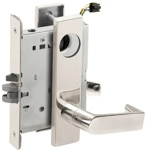 Lock Electric Mortise Lock Bright Stainless Steel