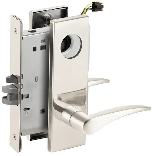 Lock Electric Mortise Lock Bright Stainless Steel