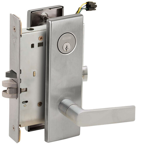 Lock Electric Mortise Lock Satin Chromium Plated