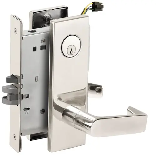 Lock Electric Mortise Lock Bright Stainless Steel