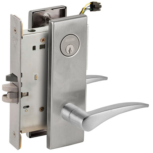 Lock Electric Mortise Lock Satin Stainless Steel