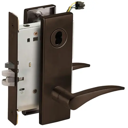 Lock Electric Mortise Lock Aged Bronze