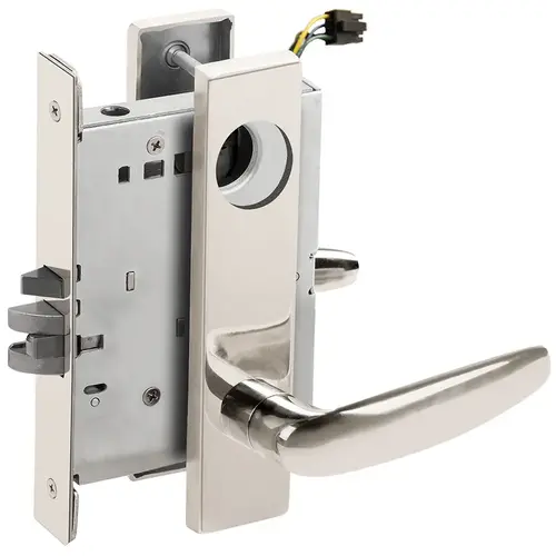 Lock Electric Mortise Lock Bright Stainless Steel