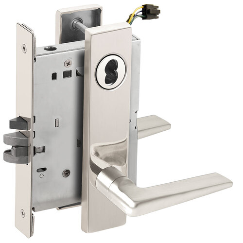 Lock Electric Mortise Lock Bright Stainless Steel