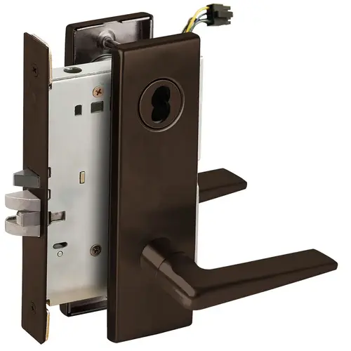 Lock Electric Mortise Lock Aged Bronze