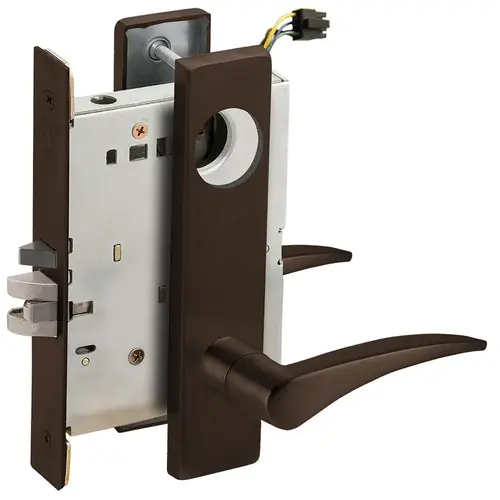 Lock Electric Mortise Lock Aged Bronze