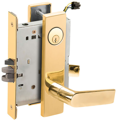 Lock Electric Mortise Lock Bright Stainless Steel