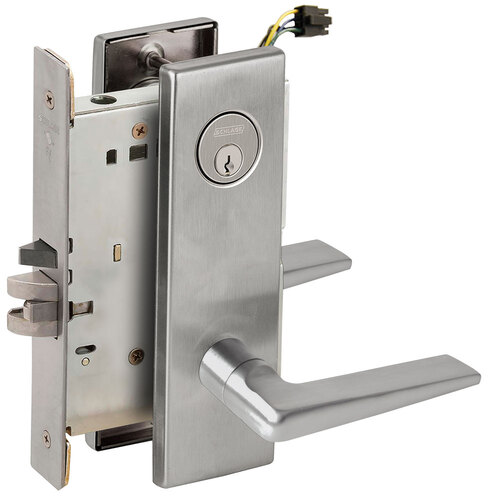 Lock Electric Mortise Lock Satin Chromium Plated