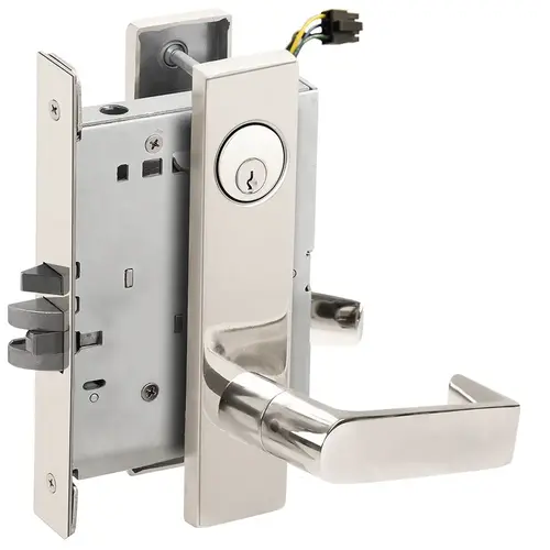 Lock Electric Mortise Lock Bright Chromium Plated