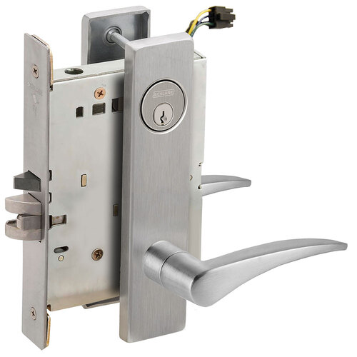 Lock Electric Mortise Lock Satin Stainless Steel