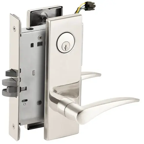 Lock Electric Mortise Lock Bright Chromium Plated