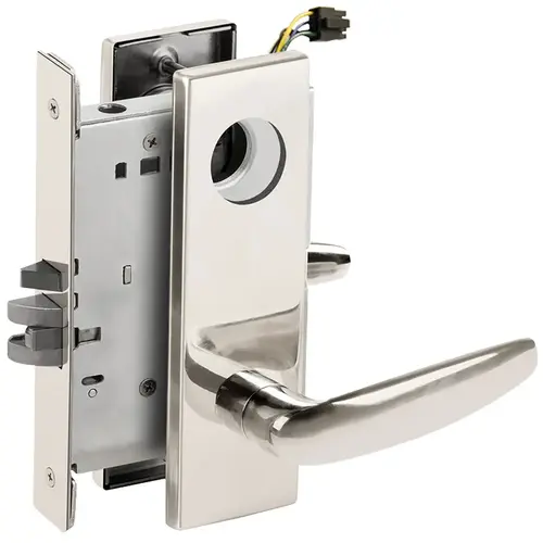 Lock Electric Mortise Lock Bright Stainless Steel