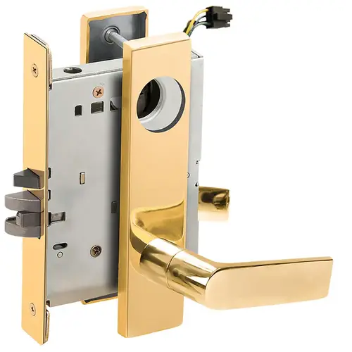 Lock Electric Mortise Lock Bright Stainless Steel