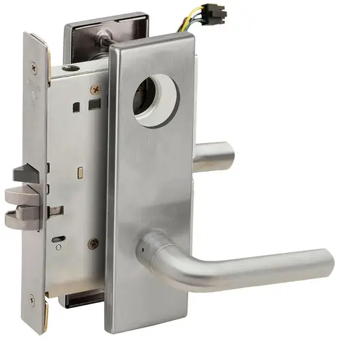 Lock Electric Mortise Lock Satin Chromium Plated