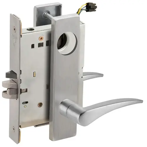 Lock Electric Mortise Lock Satin Stainless Steel