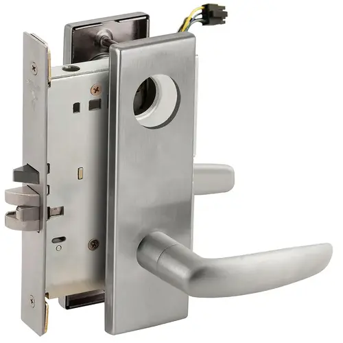 Lock Electric Mortise Lock Satin Stainless Steel