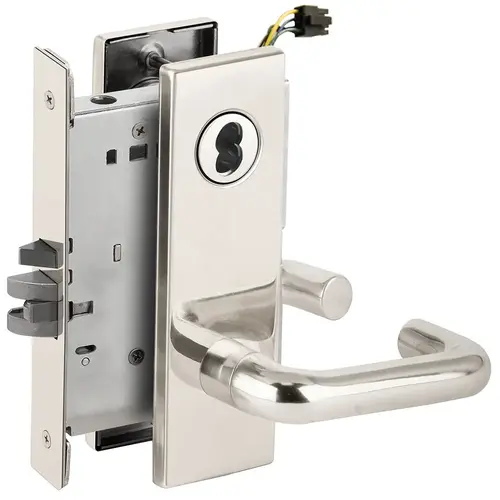 Electric Mortise Lock Bright Chromium Plated