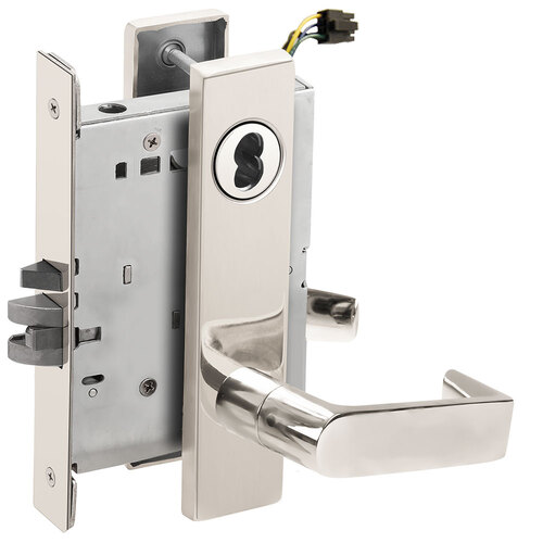 Electric Mortise Lock Bright Chromium Plated