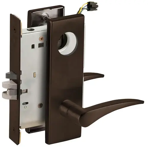 Lock Electric Mortise Lock Aged Bronze