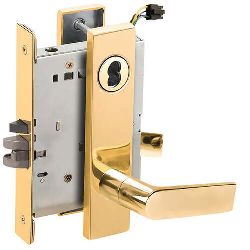 Lock Electric Mortise Lock Bright Chromium Plated