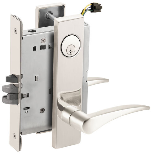 Lock Electric Mortise Lock Bright Chromium Plated