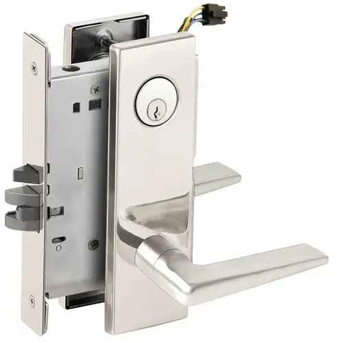 Lock Electric Mortise Lock Bright Chromium Plated