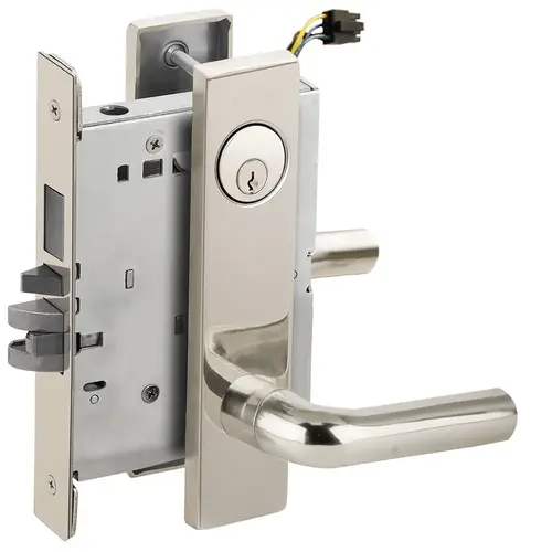 Lock Electric Mortise Lock Bright Chromium Plated