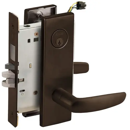 Lock Electric Mortise Lock Aged Bronze