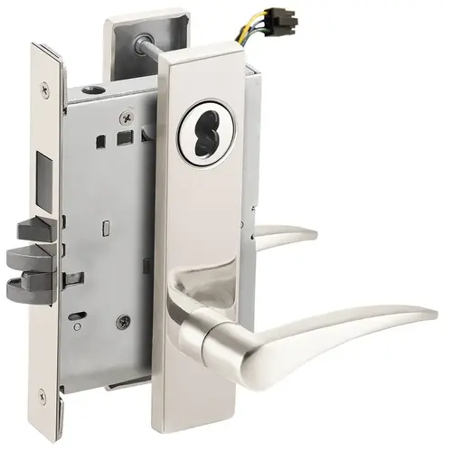 Lock Electric Mortise Lock Bright Stainless Steel