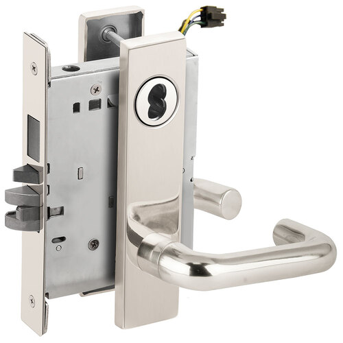 Lock Electric Mortise Lock Bright Stainless Steel