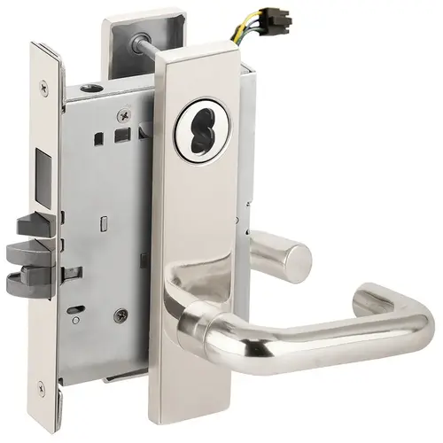 Lock Electric Mortise Lock Bright Chromium Plated