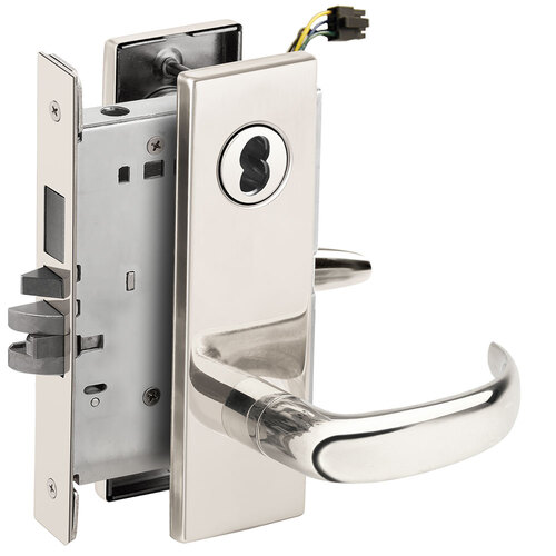 Lock Electric Mortise Lock Bright Chromium Plated