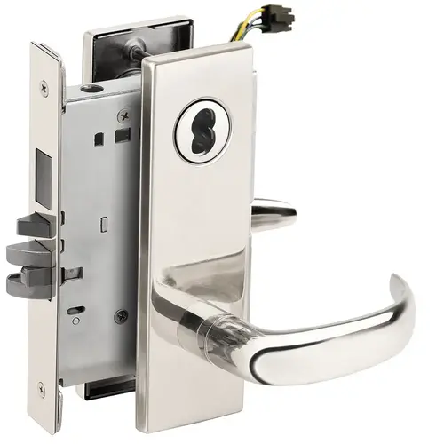 Lock Electric Mortise Lock Bright Chromium Plated