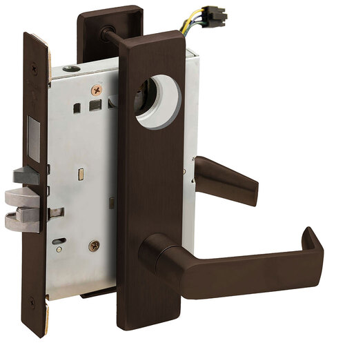 Lock Electric Mortise Lock Aged Bronze