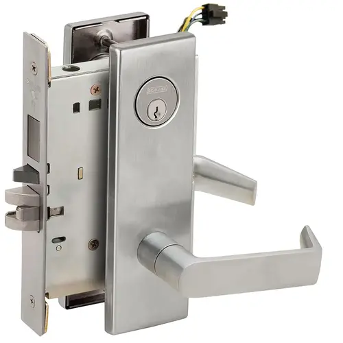 Lock Electric Mortise Lock Satin Chromium Plated