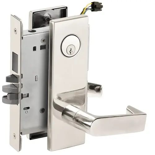 Lock Electric Mortise Lock Bright Stainless Steel