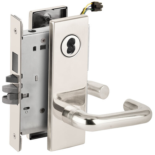 Lock Electric Mortise Lock Bright Stainless Steel